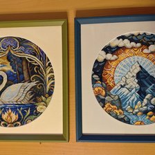 Работа «Лебедь и Гора»