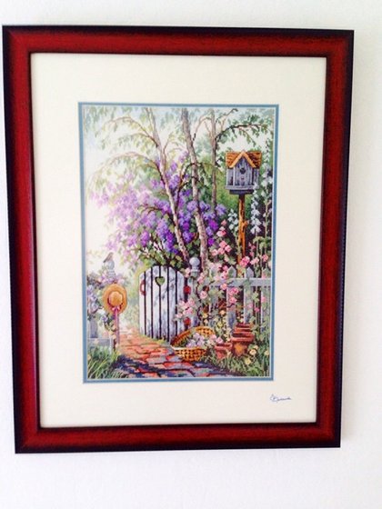 Работа «Садовая калитка»