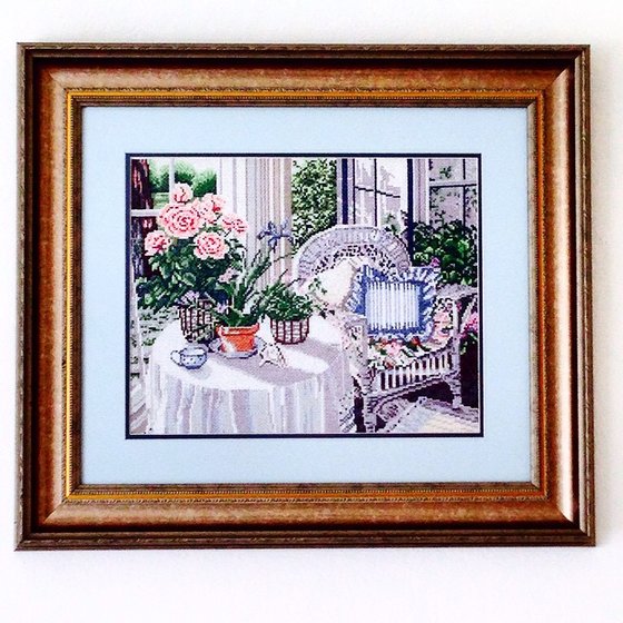 Работа «Утренние лучи»