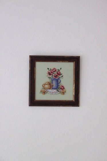 Работа «Цветы в кувшине»