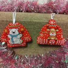 Работа «Новогодние игрушки»