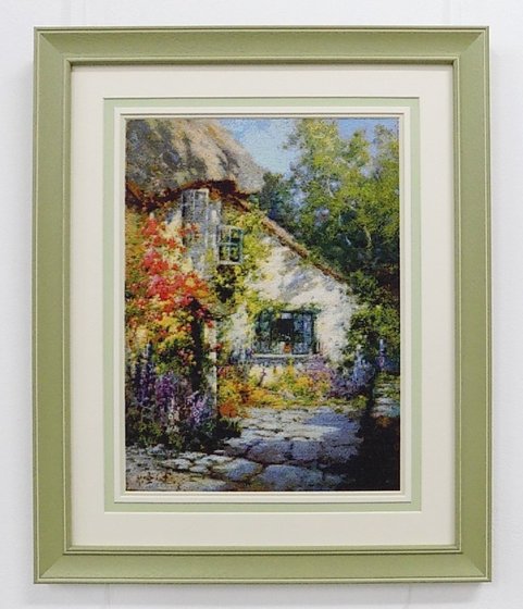 Работа «Английский дворик»