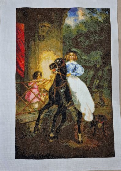 Работа «"Всадница"»