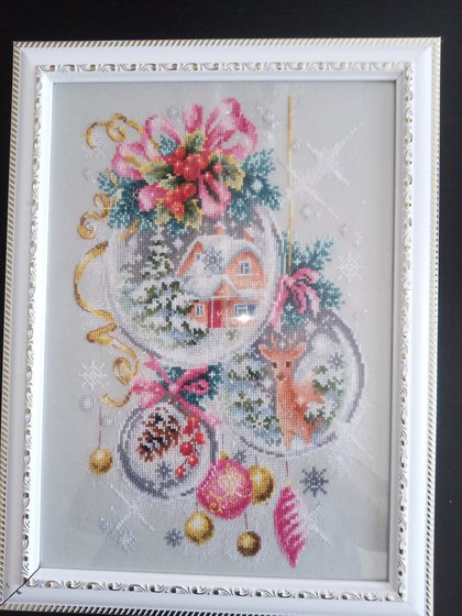 Работа «Сияние праздника.»