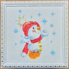 Работа «Снеговичок»