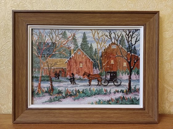 Работа «Снежное воскресение.dim.»