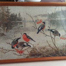 Работа «Снегири»