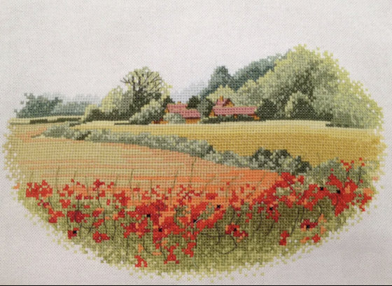 Работа ««Ферма в маках»»