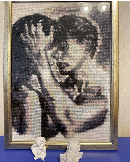 Работа «Влюблённая пара»