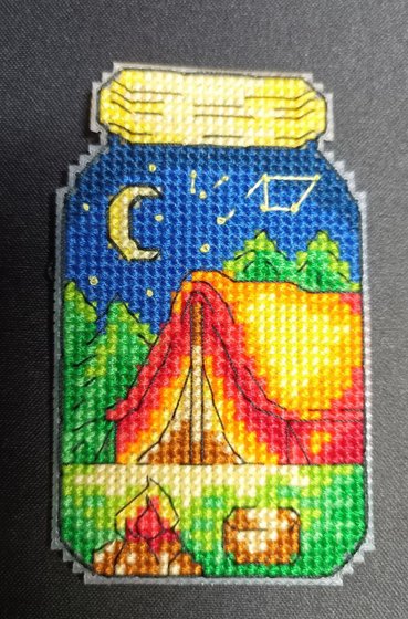 Работа «Магнитик Баночка»