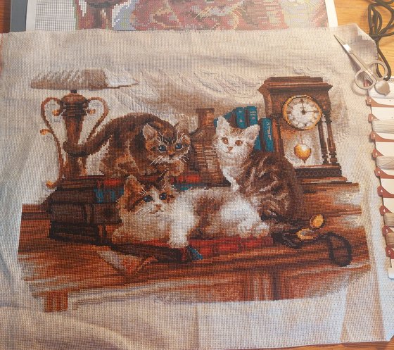 Работа «Риолис 1247 Furry Friends»