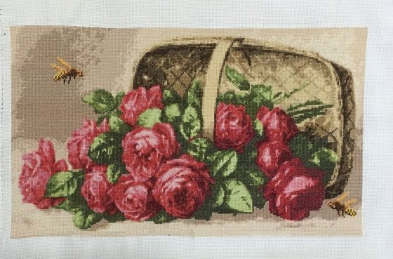 Работа «Красные Розы»