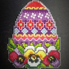 Работа «Магнитик Пасхальное яйцо»