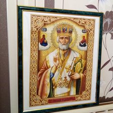 Работа «Икона СВ. Николая Чудртворца»