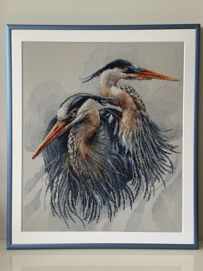 Работа «Lanarte: Голубые цапли»