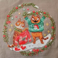 Работа «Новогодняя примерка»