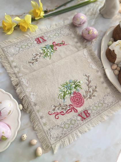 Работа «Салфетка «Светлый праздник» 2200 РИОЛИС»