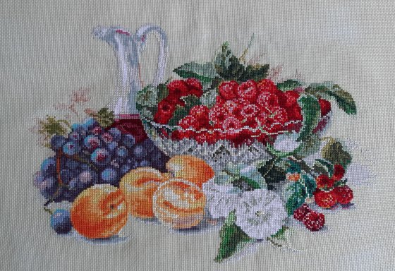 Работа «"Абрикосы и малина" от Алисы, арт.5-10»