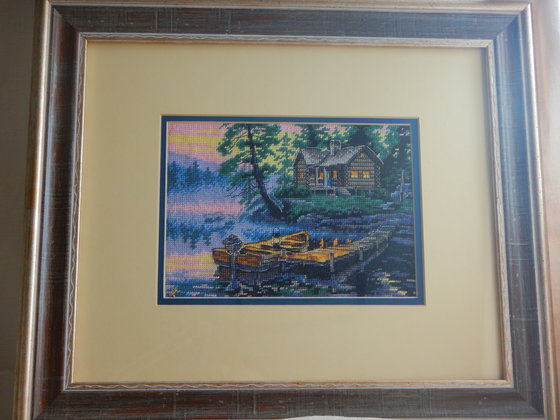 Работа «Morning Lake»