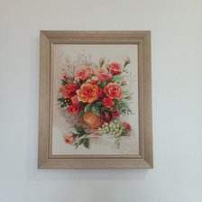 Работа «Чайные розы»