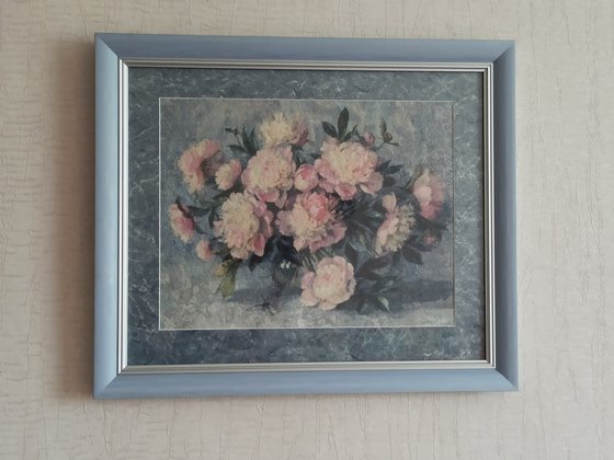 Работа «Пионы»