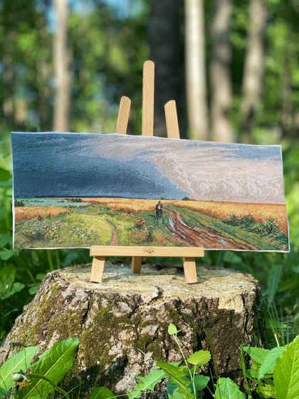 Работа «Дорога во ржи, Шишкин И. И., 1866 г., Panna (Панна)»