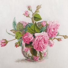 Работа «Романтичные розы»