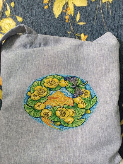 Работа «Летний венок»