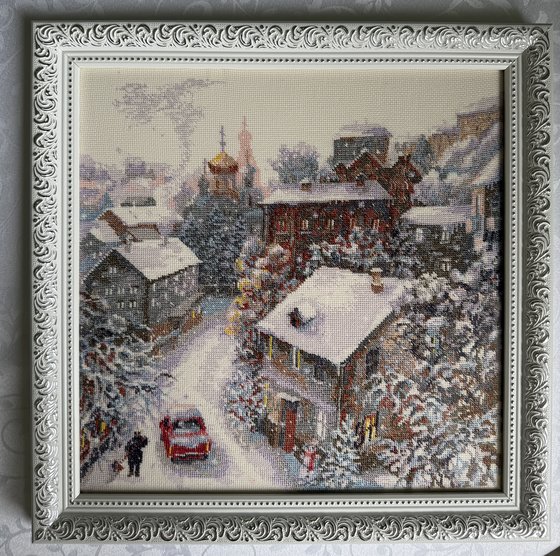 Работа «Риолис «Зима в городе»»