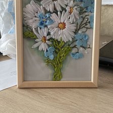 Работа «оформлена в рамочку, ленты, 2023»