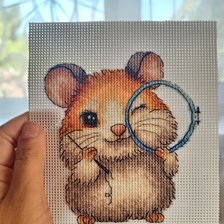 Работа «Хомяша - Вышиваша»