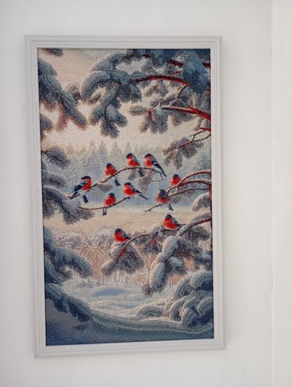 Работа «Снегири»