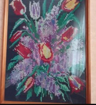 Работа «Тюльпаны»