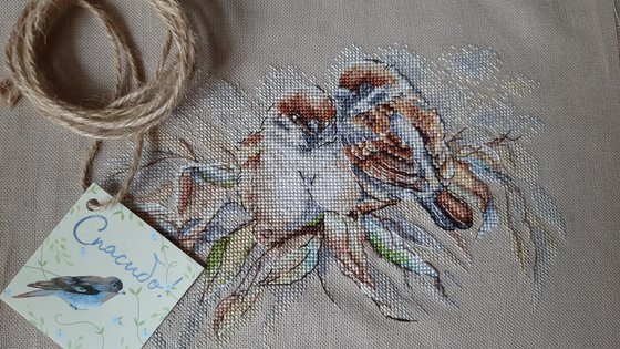 Работа «Воробьи»