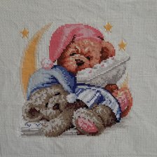 Работа «"Два медвежонка" от "Белоснежки" арт.989-Р»