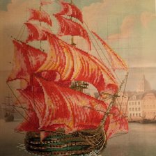 Работа «Алые паруса»