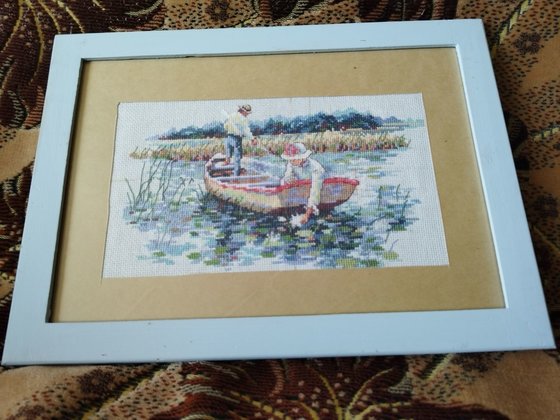 Работа «На лодке»