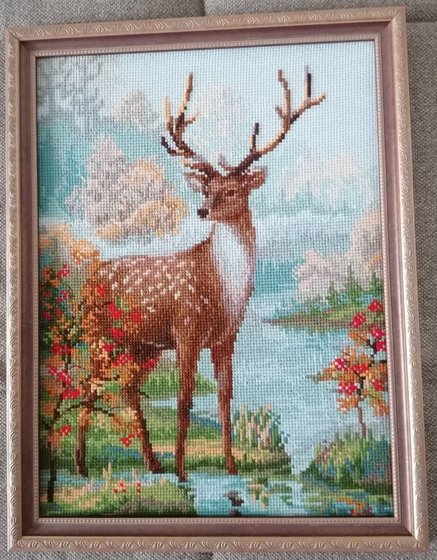 Работа «Олень.»