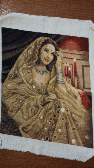 Работа «Индийская женщина»