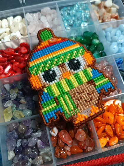 Работа «Значок Совушка»