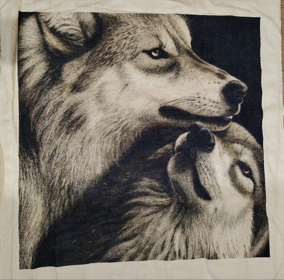 Работа «Волки»