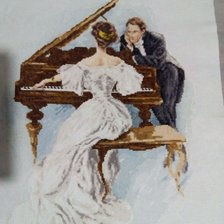 Работа «дама в белом»