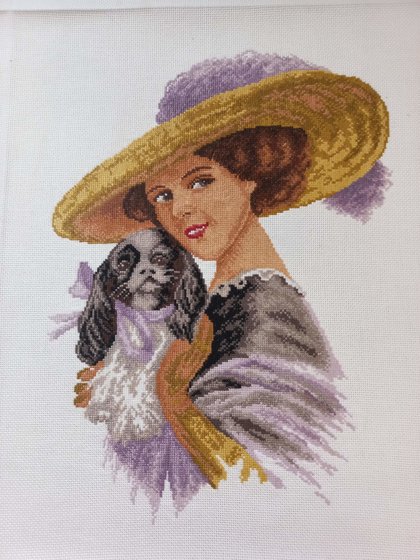 Работа «Дама с собачкой»