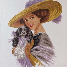 Работа «Дама с собачкой»