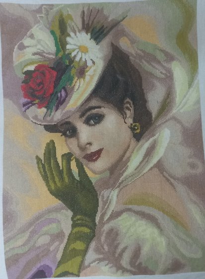 Работа «Дама»