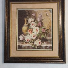 Работа «Мраморные розы»