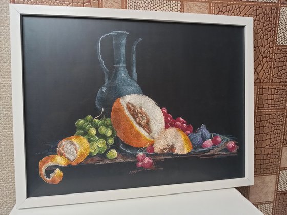 Работа «"Натюрморт с дыней"»