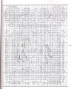 Старинная вышивка №9900