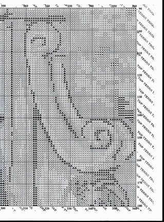 Старинная вышивка №9916
