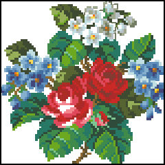 Старинная вышивка №10034